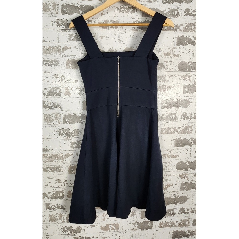 Banana Republic A-Line Dress Size 4 Navy Milly Collection Mini Sleeveless Career - Picture 10 of 16